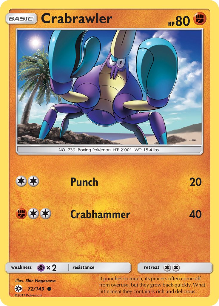 Crabrawler - Pokémon TCG - MoxLand