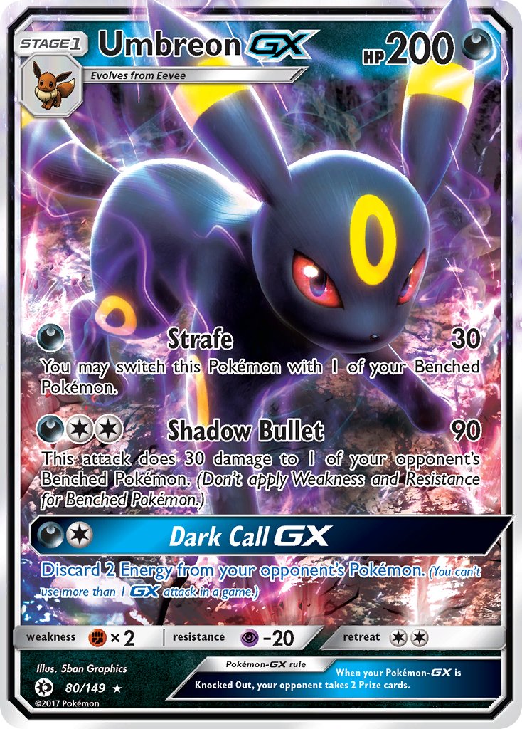 Umbreon GX - Pokémon TCG - MoxLand