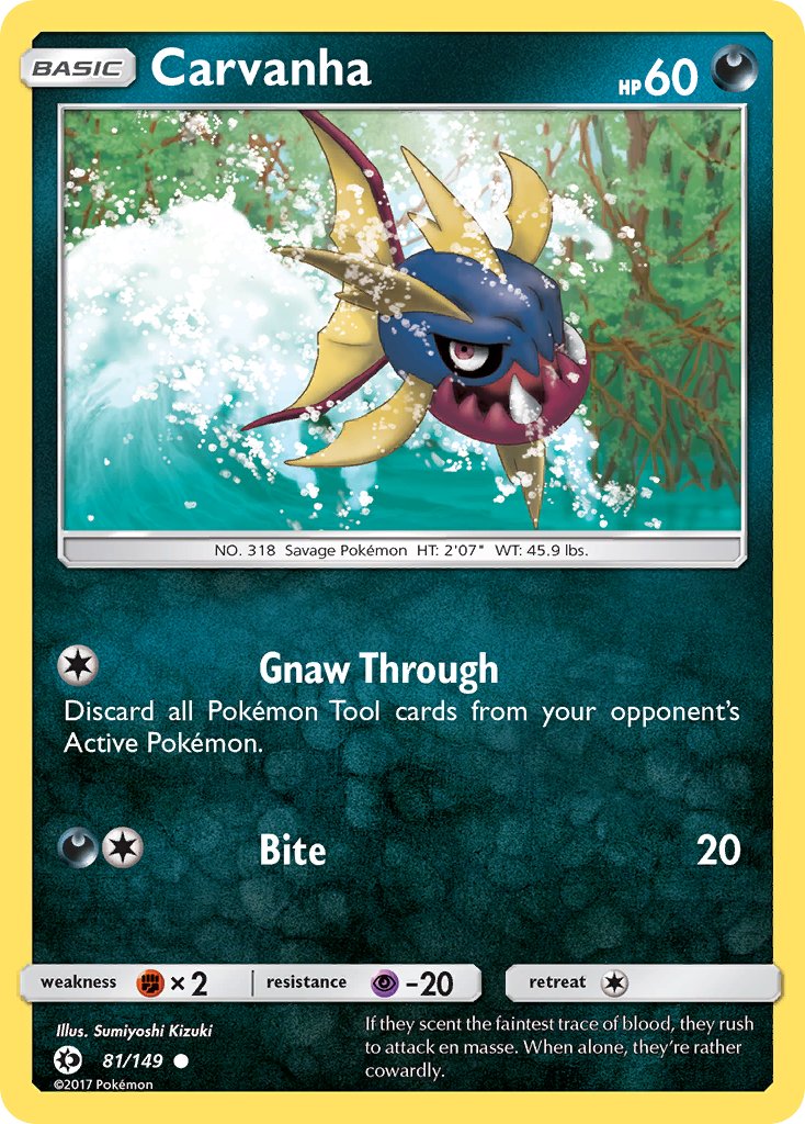 Carvanha - Pokémon TCG - MoxLand