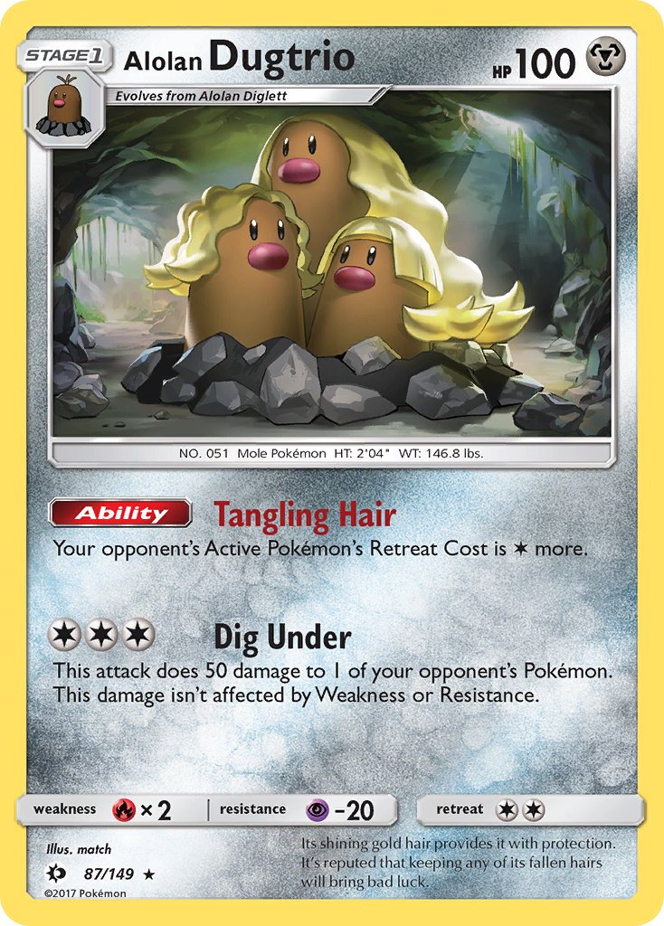 Dugtrio de Alola - Pokémon TCG - MoxLand