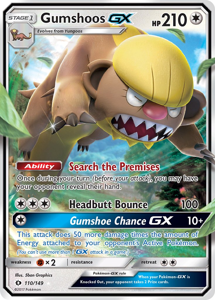 Gumshoos GX - Pokémon TCG - MoxLand