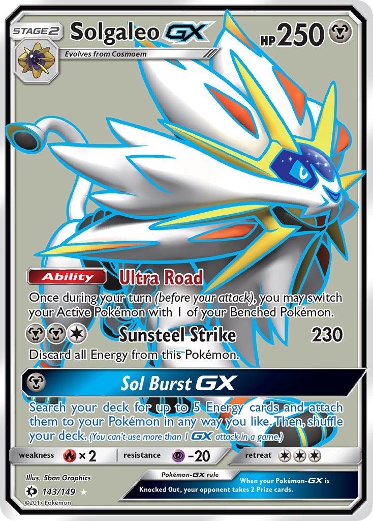 Solgaleo GX - Pokémon TCG - MoxLand