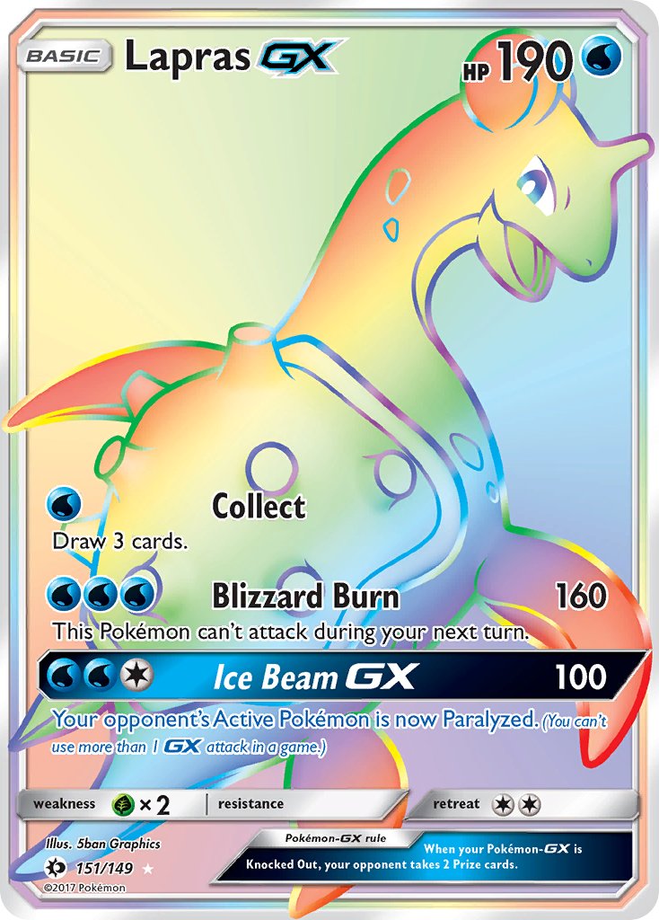 Lapras GX - Pokémon TCG - MoxLand