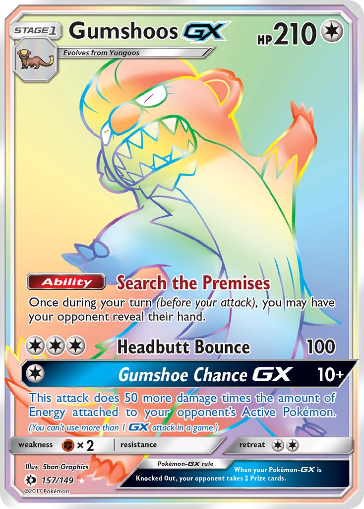 Gumshoos GX - Pokémon TCG - MoxLand