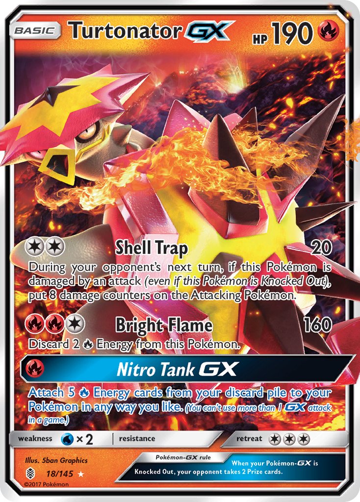 Turtonator GX - Pokémon TCG - MoxLand