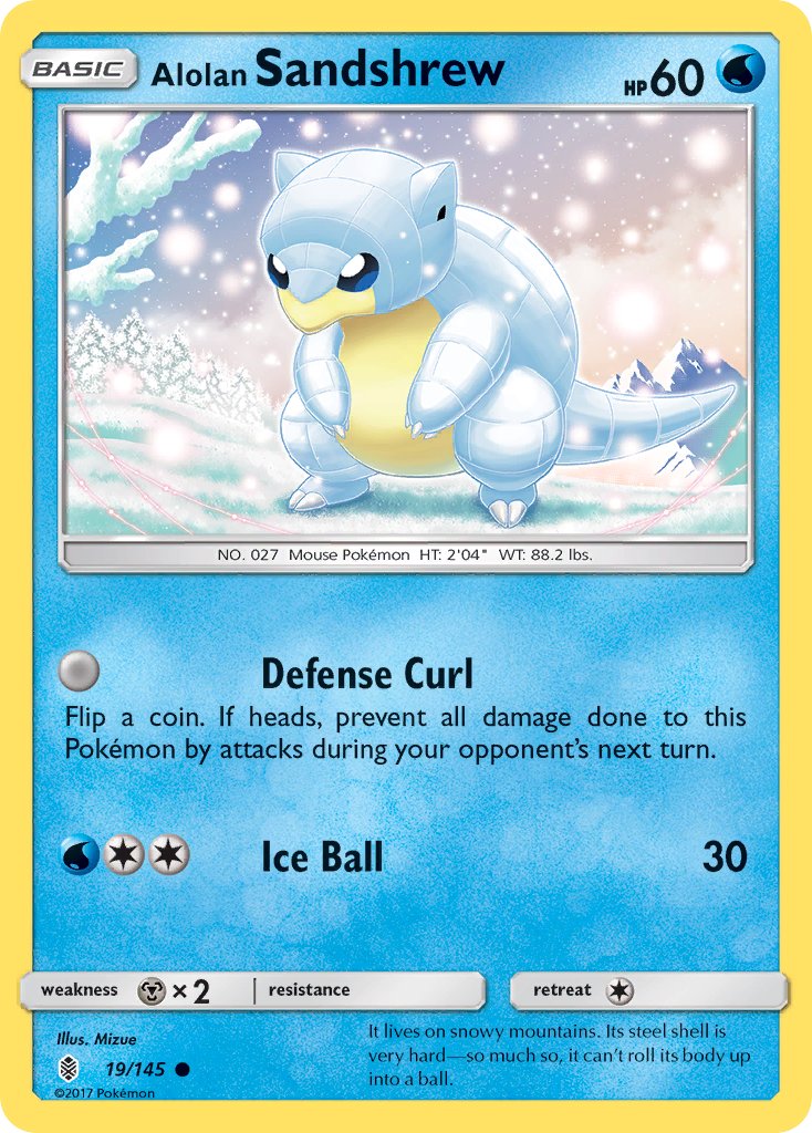 Sandshrew de Alola - Pokémon TCG - MoxLand