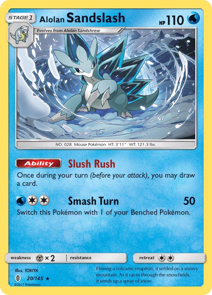 Sandslash de Alola - Pokémon TCG - MoxLand