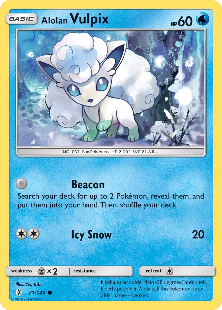 Vulpix de Alola - Pokémon TCG - MoxLand