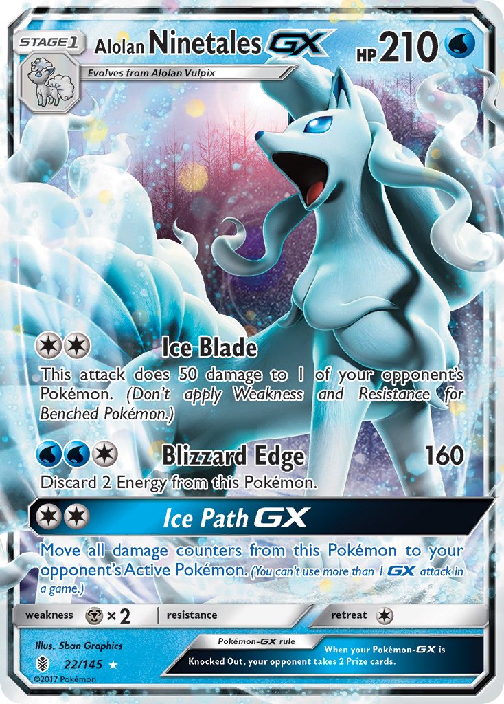 Ninetales de Alola GX - Pokémon TCG - MoxLand