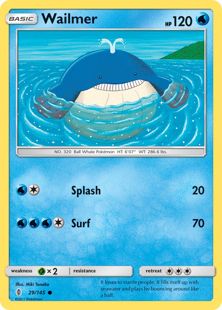 Wailmer - Pokémon TCG - MoxLand