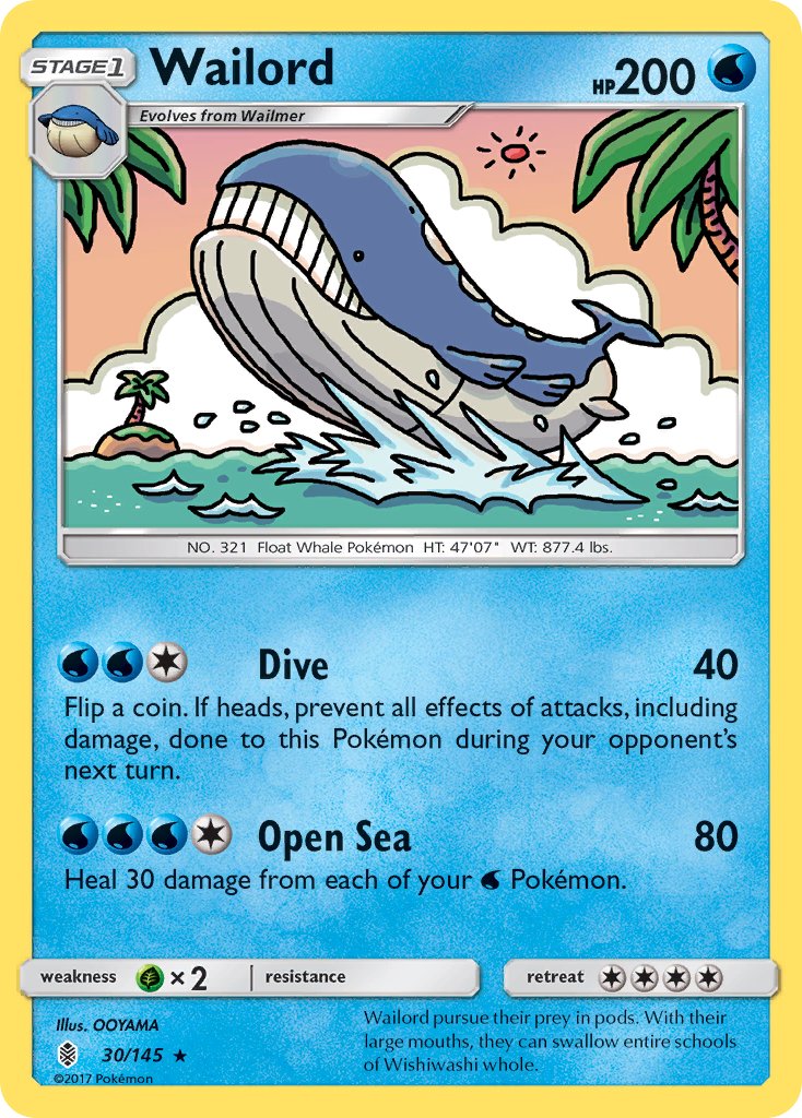 Wailord - Pokémon TCG - MoxLand