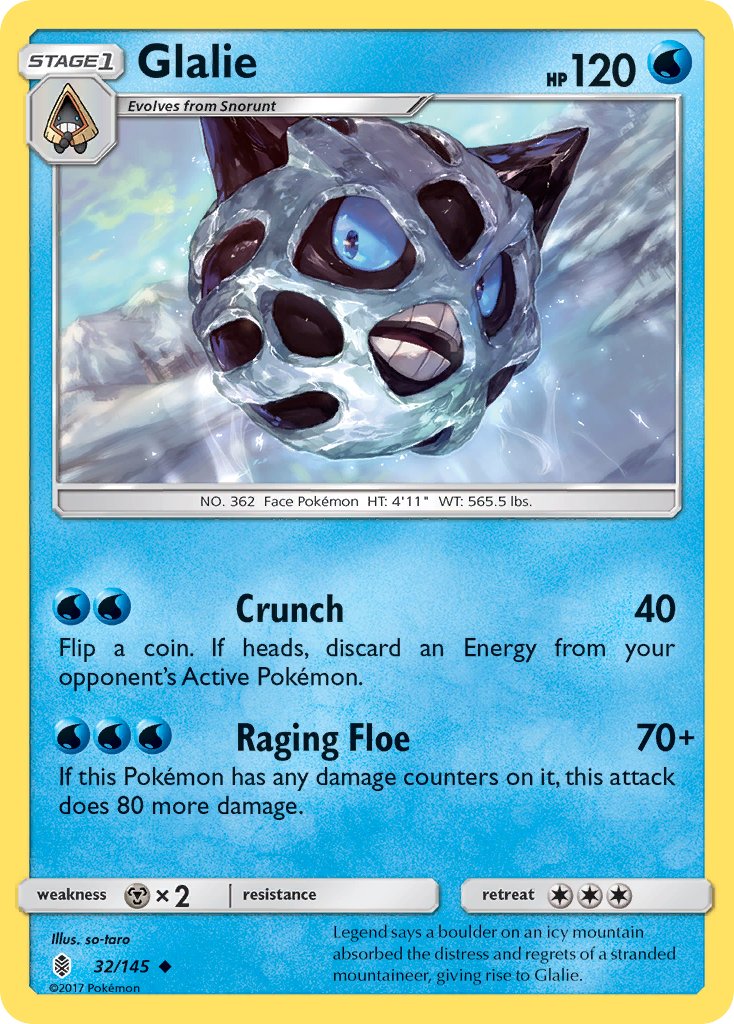 Glalie - Pokémon TCG - MoxLand