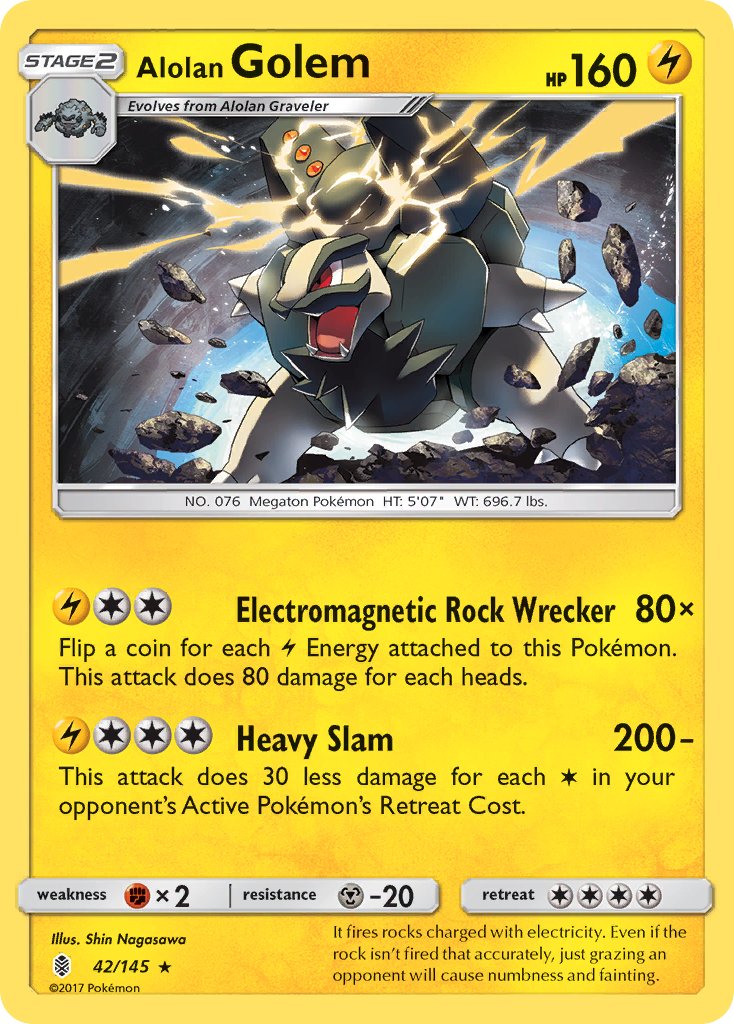 Golem de Alola - Pokémon TCG - MoxLand