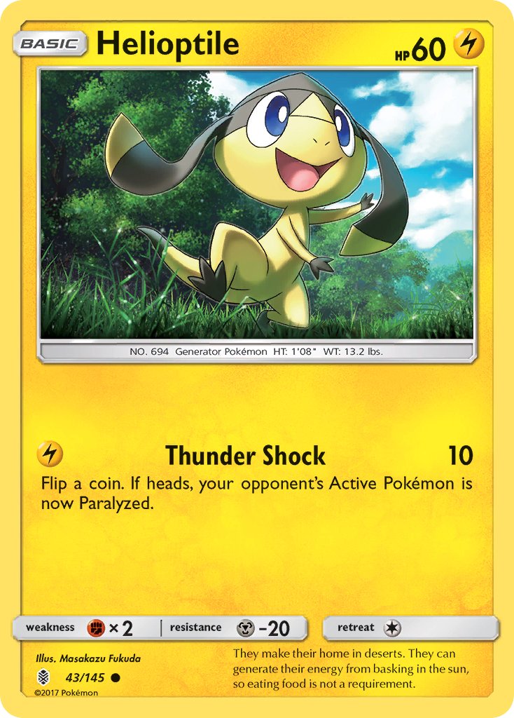 Helioptile - Pokémon TCG - MoxLand