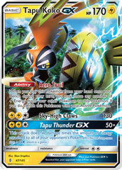 Tapu Koko GX - Pokémon TCG - MoxLand