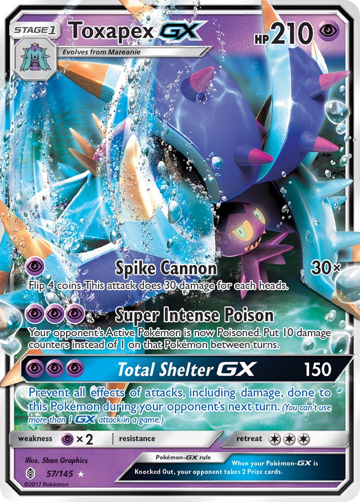 Toxapex GX - Pokémon TCG - MoxLand