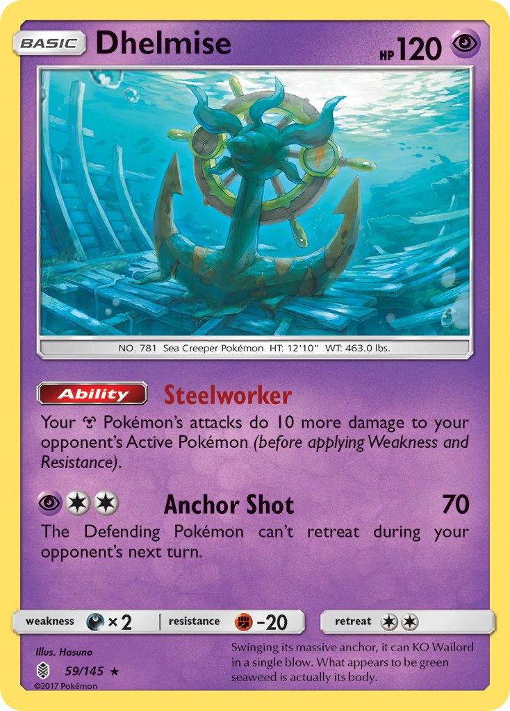 Dhelmise - Pokémon TCG - MoxLand