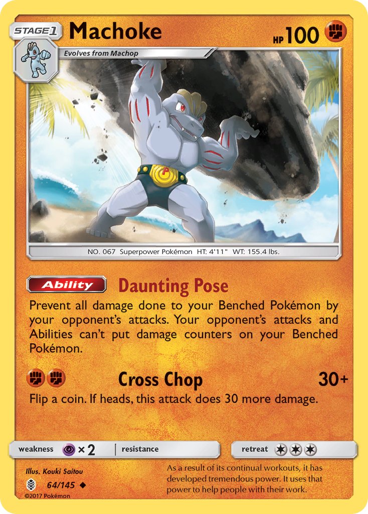 Machoke - Pokémon TCG - MoxLand