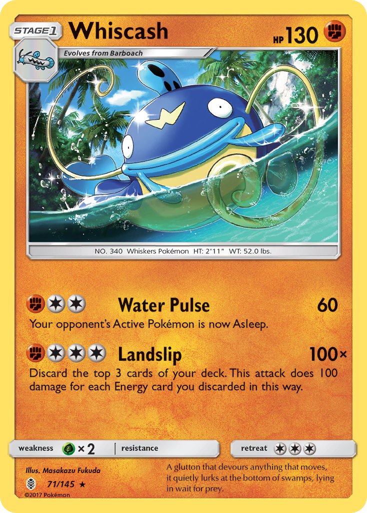 Whiscash - Pokémon TCG - MoxLand