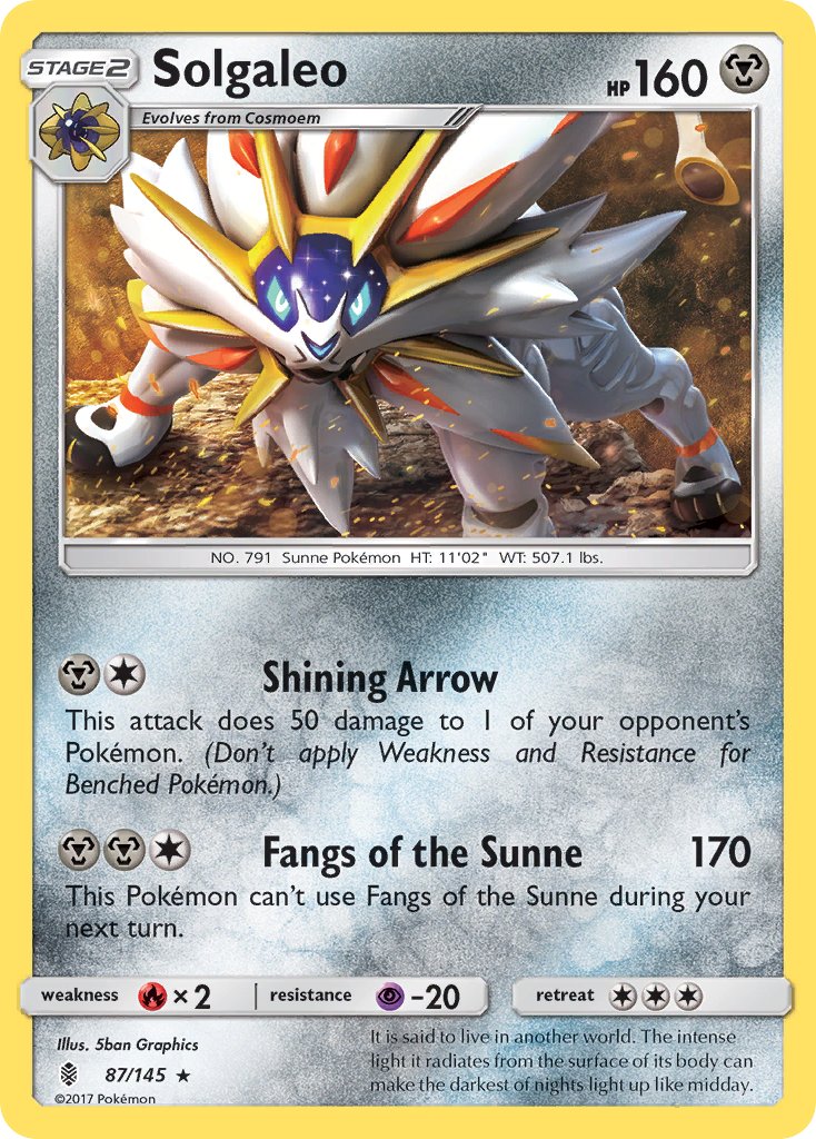 Solgaleo - Pokémon TCG - MoxLand