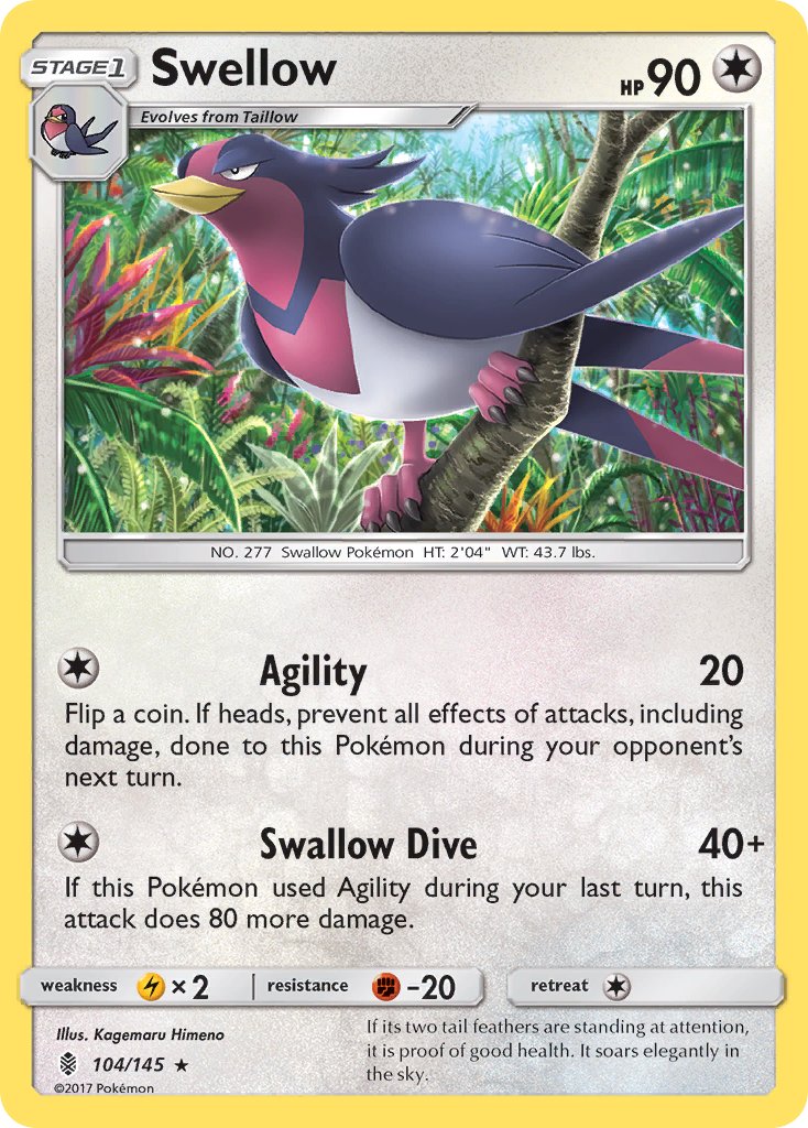 Swellow - Pokémon TCG - MoxLand