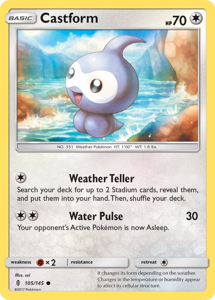 Castform - Pokémon TCG - MoxLand