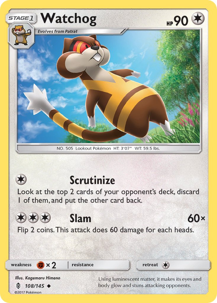 Watchog - Pokémon TCG - MoxLand