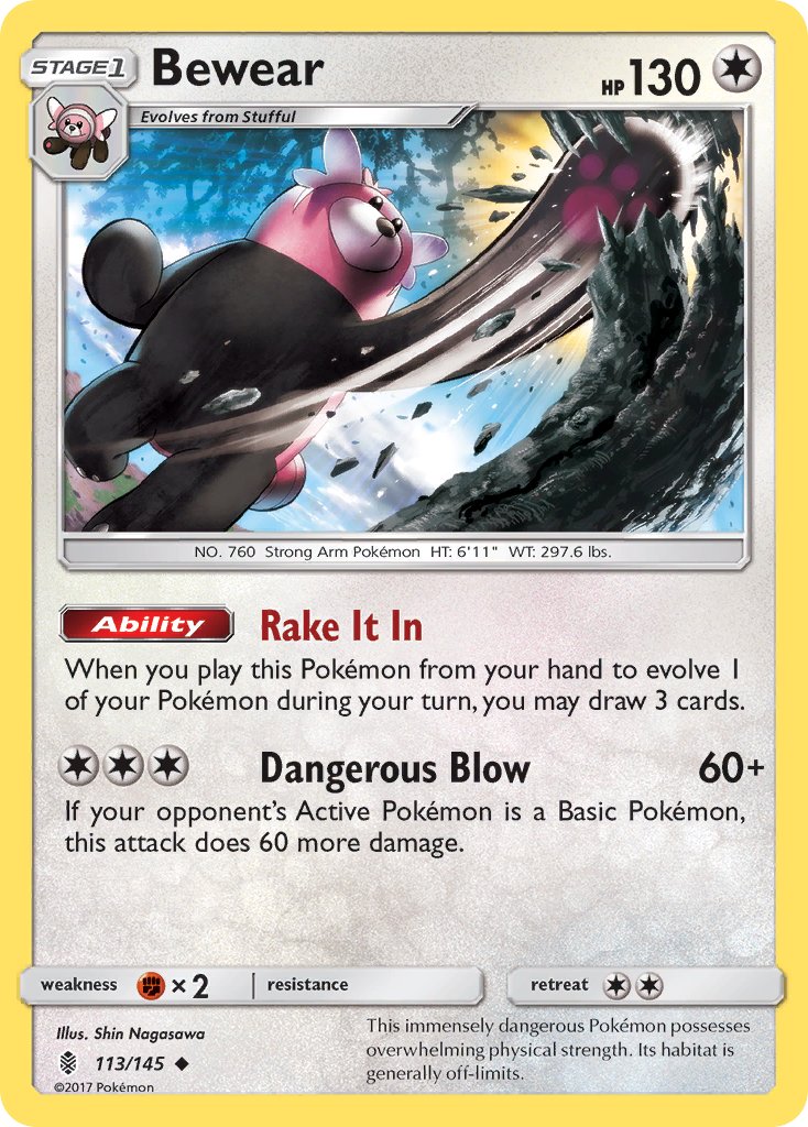 Bewear - Pokémon TCG - MoxLand