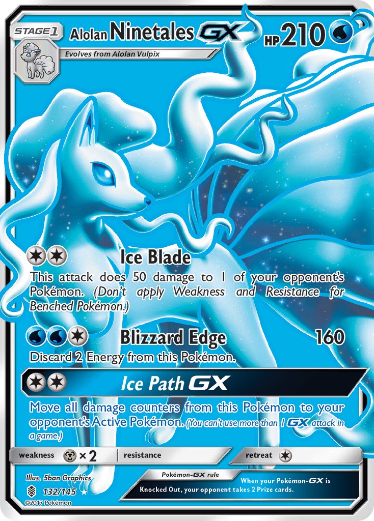 Ninetales de Alola GX - Pokémon TCG - MoxLand