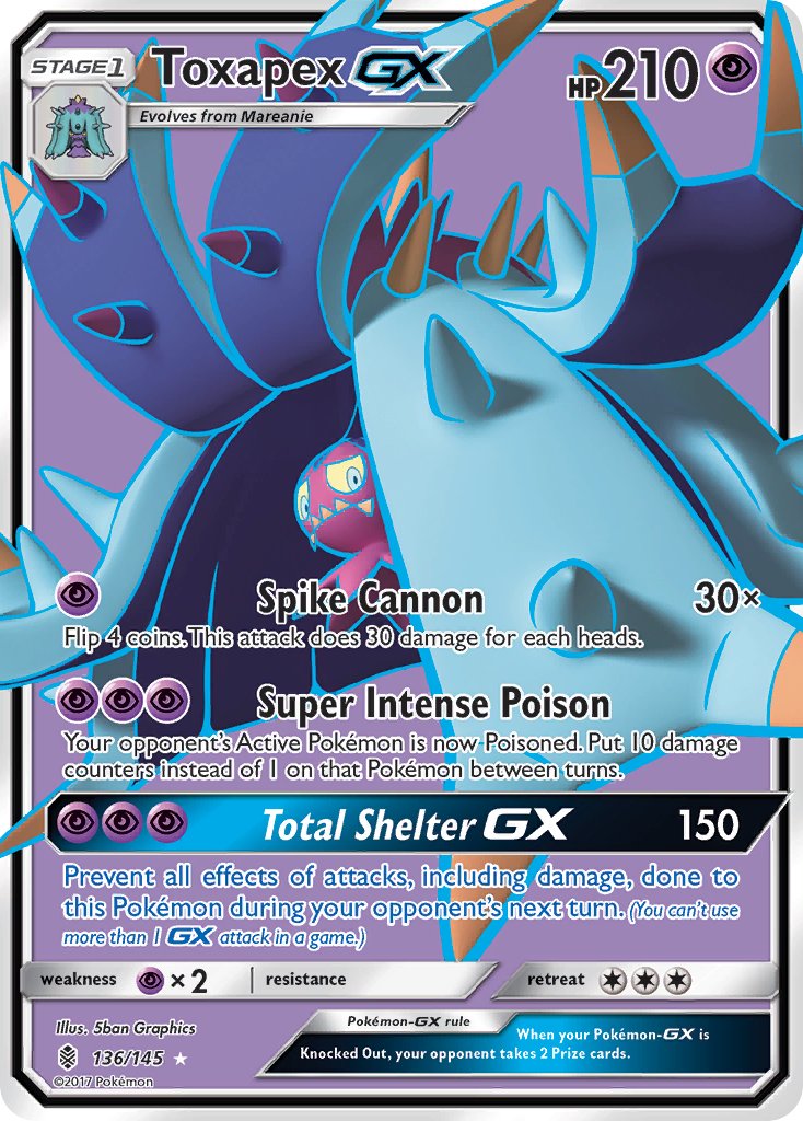 Toxapex GX - Pokémon TCG - MoxLand