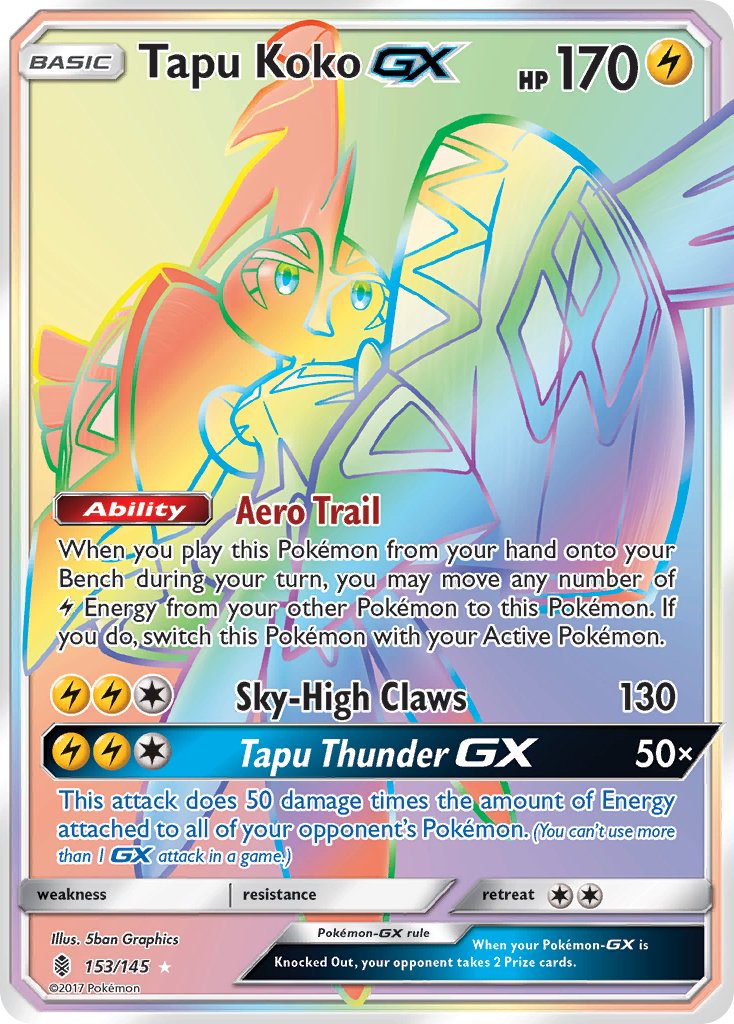 Tapu Koko GX - Pokémon TCG - MoxLand