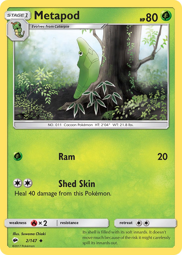 Metapod - Pokémon TCG - MoxLand