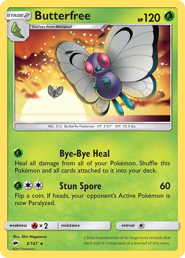 Butterfree - Pokémon TCG - MoxLand