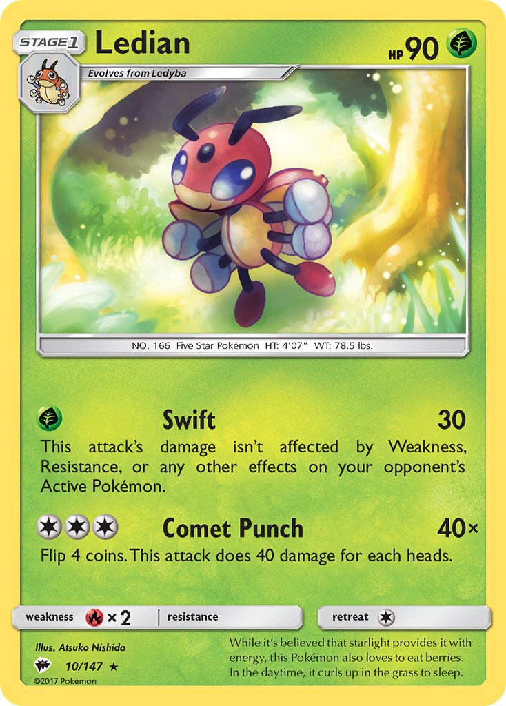 Ledian - Pokémon TCG - MoxLand