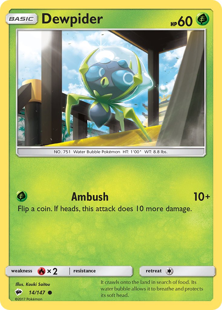 Dewpider - Pokémon TCG - MoxLand