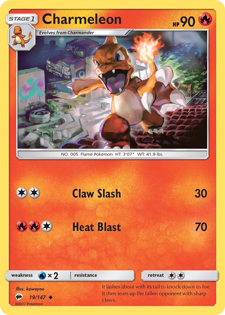 Charmeleon - Pokémon TCG - MoxLand