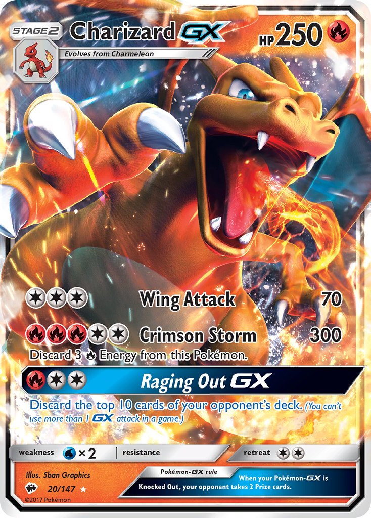 Charizard GX - Pokémon TCG - MoxLand