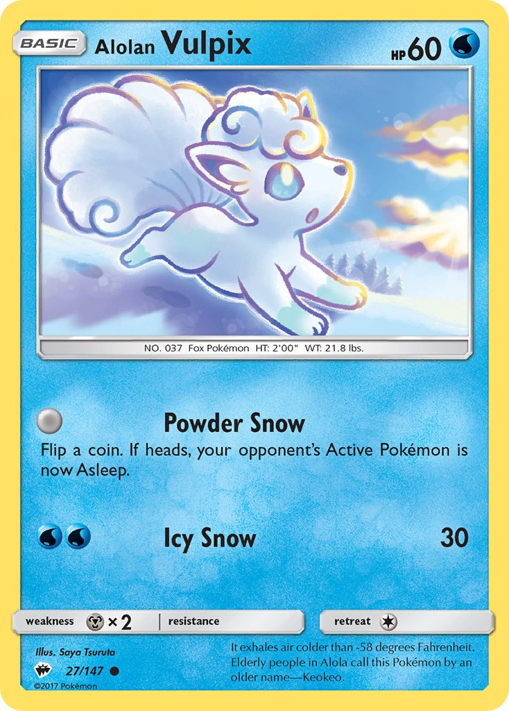 Vulpix de Alola - Pokémon TCG - MoxLand