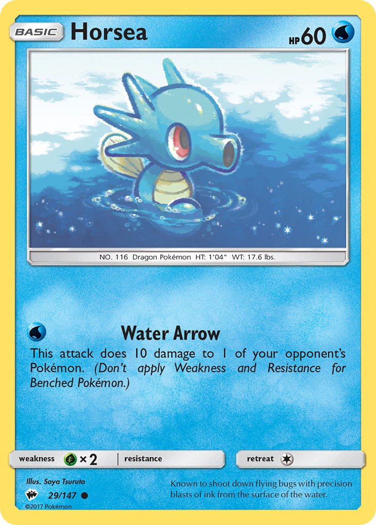 Horsea - Pokémon TCG - MoxLand