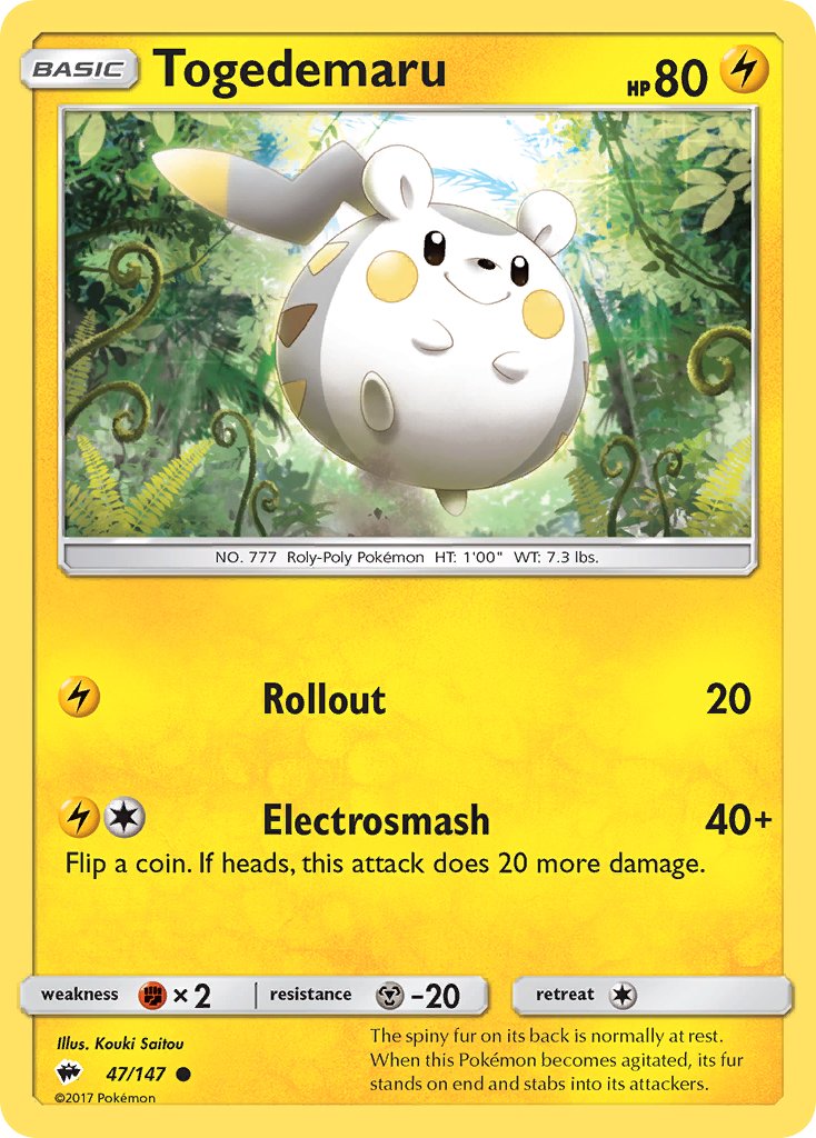 Togedemaru - Pokémon TCG - MoxLand