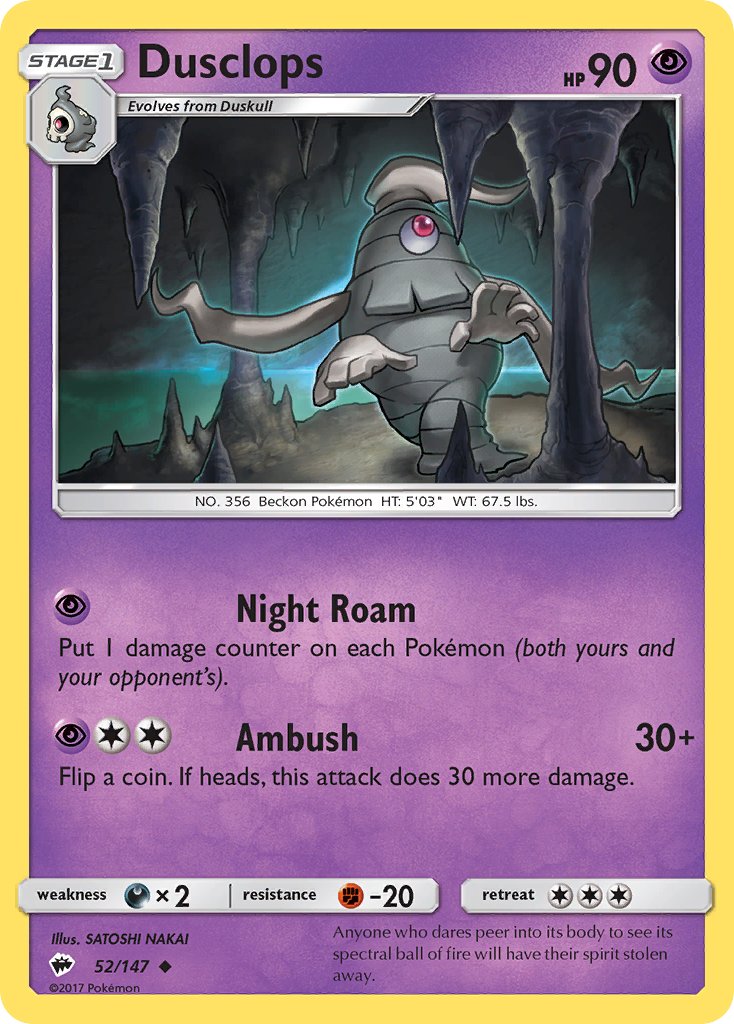 Dusclops - Pokémon TCG - MoxLand