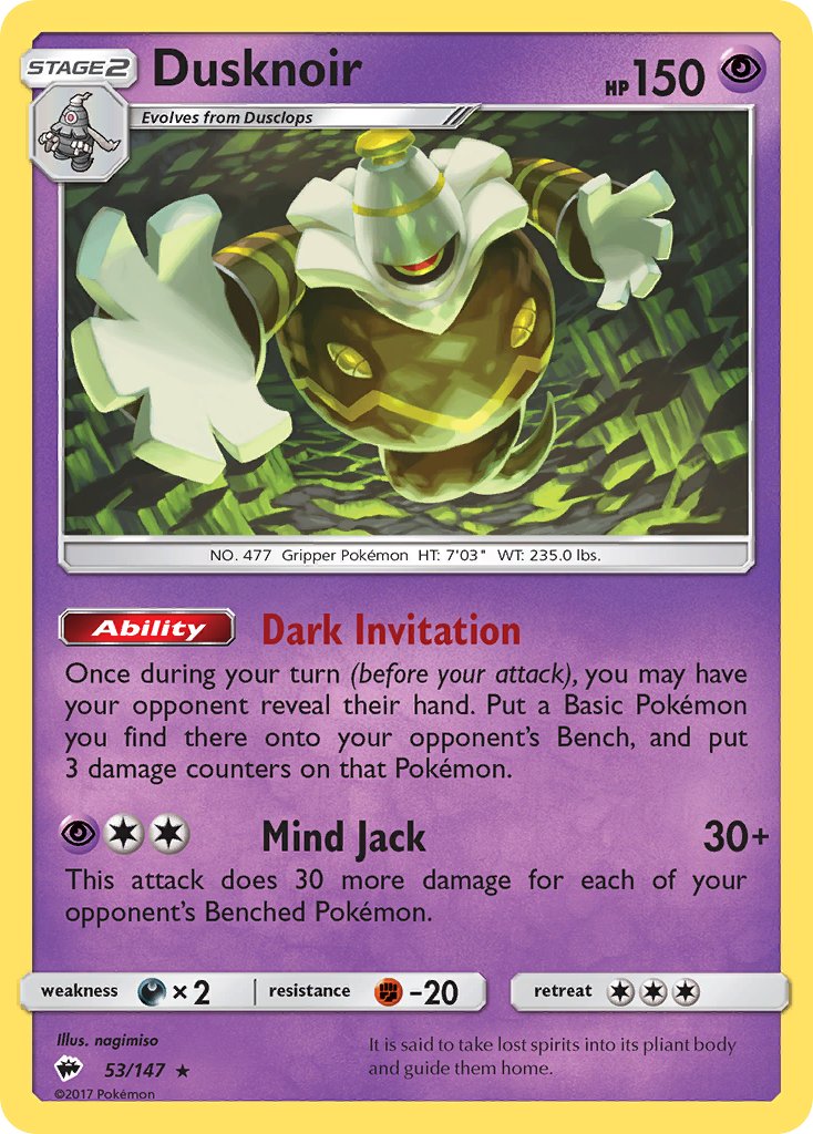 Dusknoir - Pokémon TCG - MoxLand