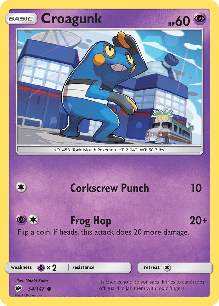 Croagunk - Pokémon TCG - MoxLand