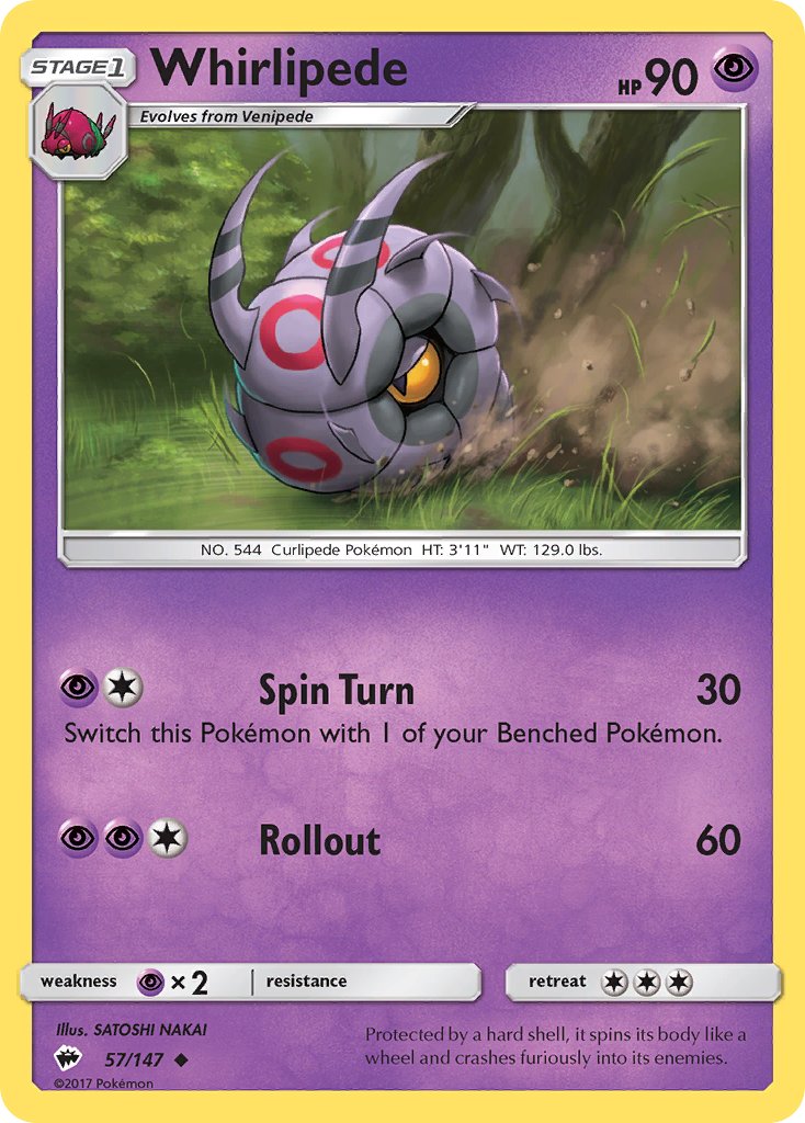 Whirlipede - Pokémon TCG - MoxLand