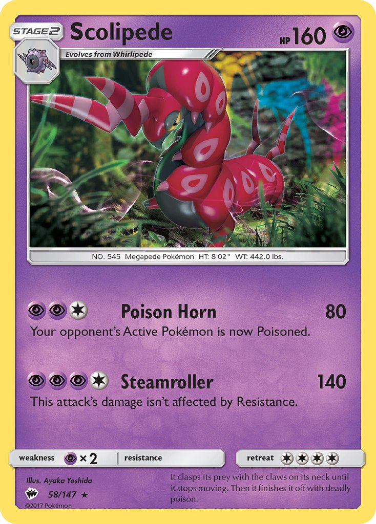 Scolipede - Pokémon TCG - MoxLand