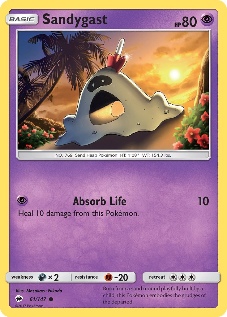 Sandygast - Pokémon TCG - MoxLand