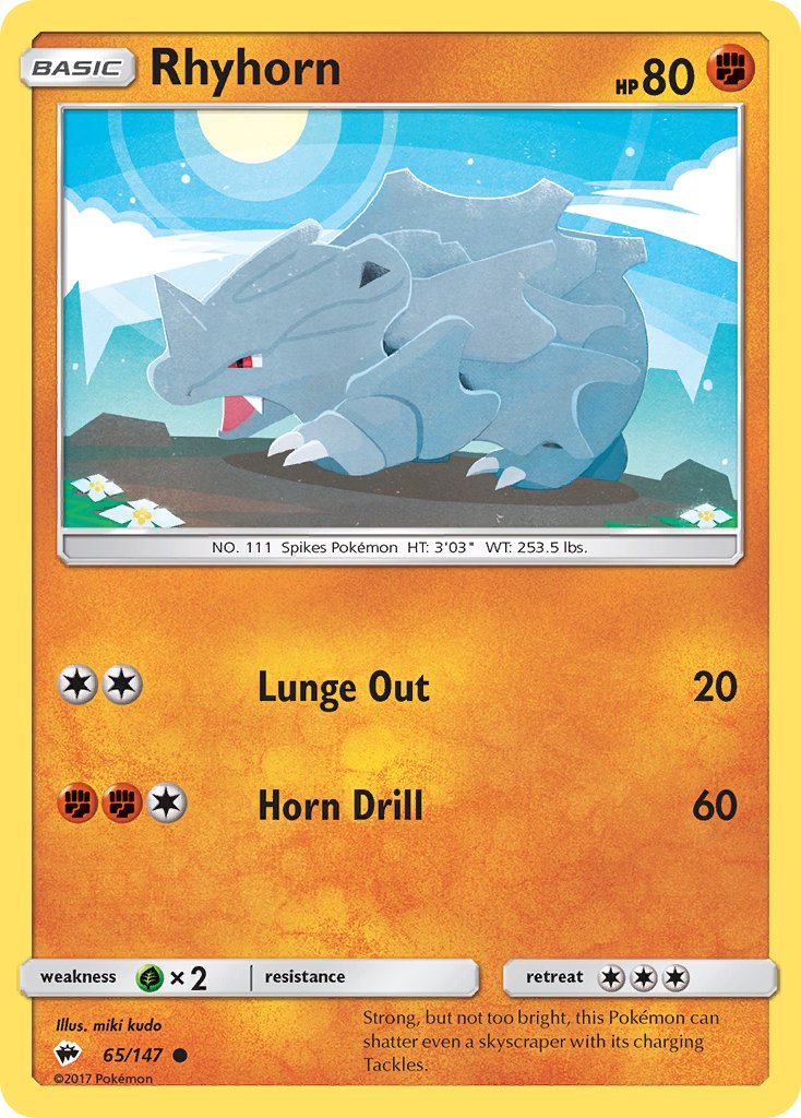 Rhyhorn - Pokémon TCG - MoxLand