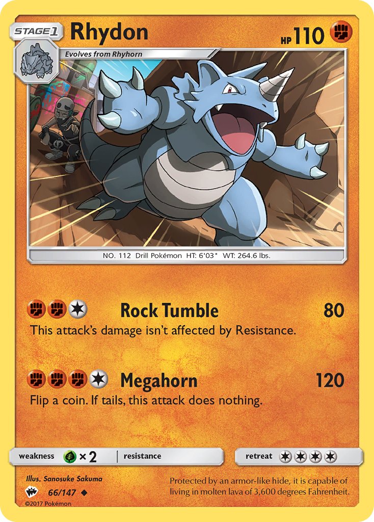 Rhydon - Pokémon TCG - MoxLand