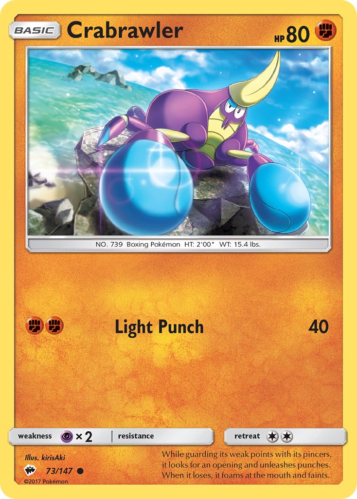 Crabrawler - Pokémon TCG - MoxLand