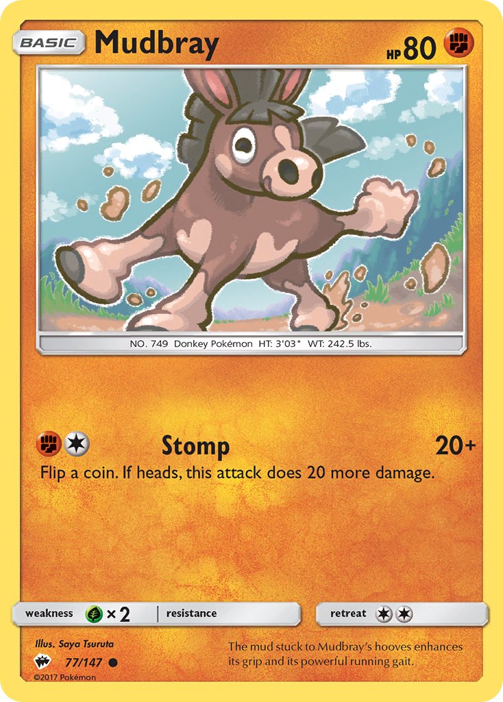 Mudbray - Pokémon TCG - MoxLand